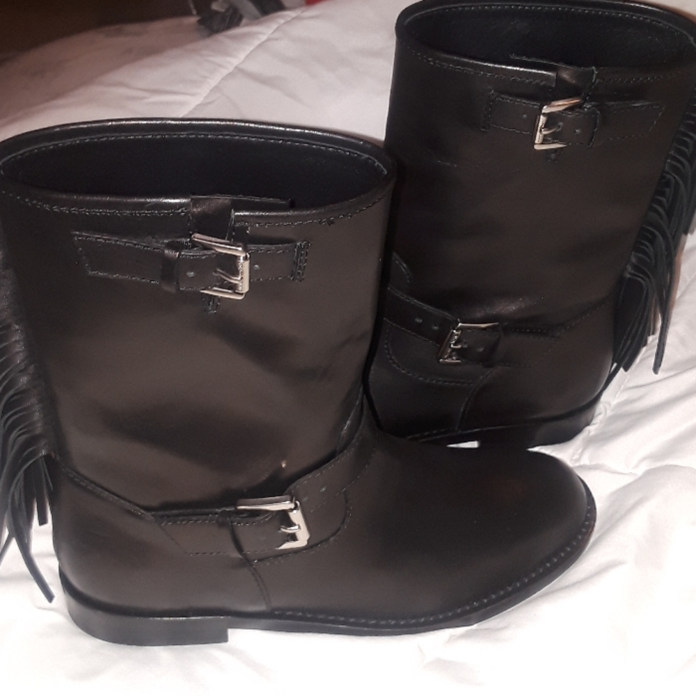 Michael Kors leather boots 6 Fits Lile 5.5